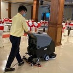 Máy lau sàn nhà xưởng Kraffer GM50