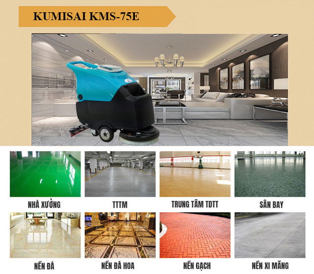 Kumisai KMS-75E có tính ứng dụng cao