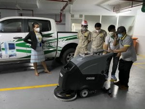 Máy chà sàn công nghiệp Kraffer Gm50B
